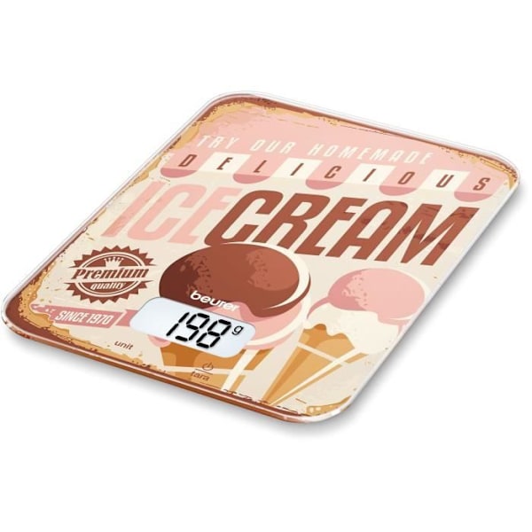 BEURER - KS 19 Ice Cream Flad køkkenvægt - basic
