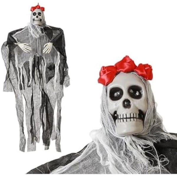 Sisustus - BigBuy Home - Halloween Skeleton - 80 x 70 cm - Monivärinen - Juhla mångfärgad