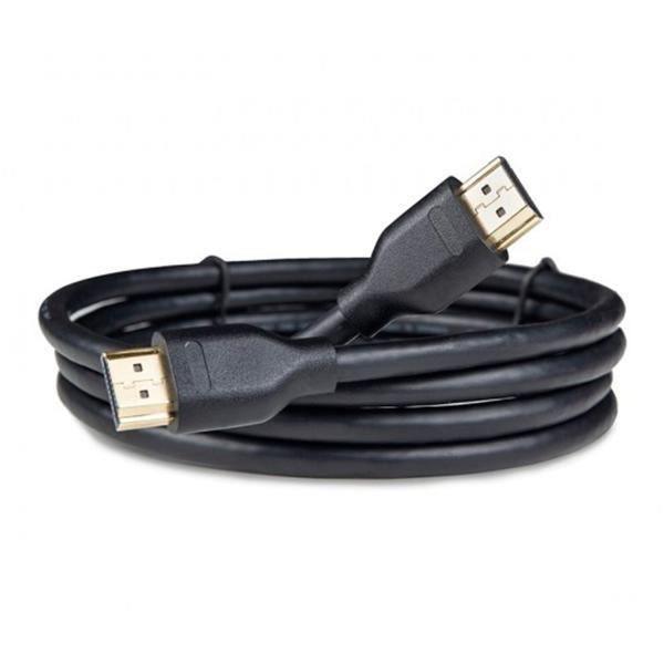 HDMI-kabel - DCU - 30501620 - 2 meter - Sort - Lyd og video Sort