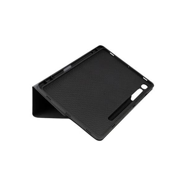 Tablet Cover - TUCANO - Samsung Galaxy S9+ and S9 FE+ - Rubber - Foldable Stand - Rigid Protection Mørkegrå