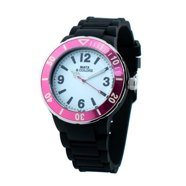 Klocka - WATX - RWA1623-C1300 - Kvarts - Analog - Unisex - 5ATM vit svart