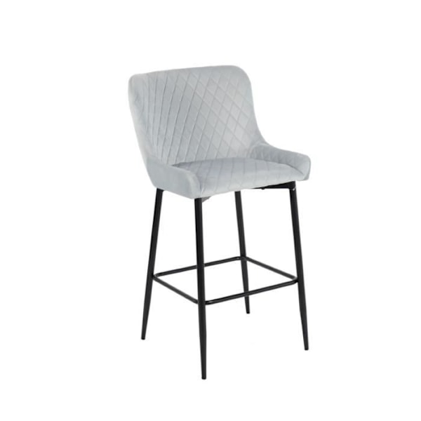 Jakkara - Merkki - Harmaa metallipolyesteri - 58,5 x 48,5 x 96,5 cm