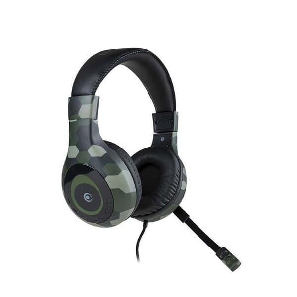 Kablet grønt camouflage stereoheadset til PS5/Xbox-serien Grøn camouflage