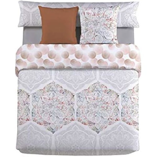 Sängkläder - PIERRE CARDIN - Resort-Säng 90 cm - Beige färg - Vändbar Beige