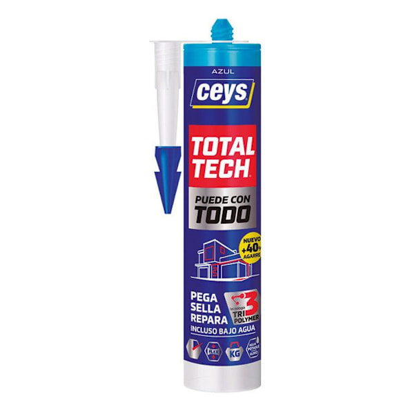 Liimatiiviste - Ceys - Tech Blue - 290ml - 100% vedenpitävä - Erittäin monipuolinen