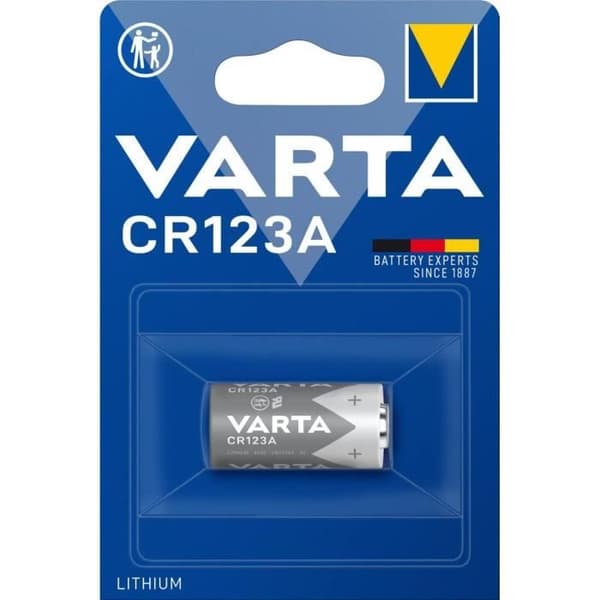 Batteri CR123A VARTA Litium