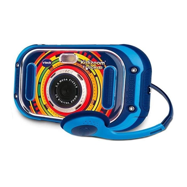 VTECH Kidizoom Touch 5.0 børne digitalkamera - Blå - 10-i-1 - Touch Screen - 5 megapixels Blå