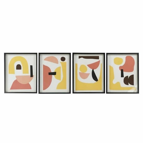 ramme 40 x 2,5 x 50 cm Skandinavisk abstrakt (4 stk)