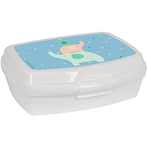 Smörgåslåda - SAFTA - Rektangulär - Mintgrön - 17 x 14 x 6 cm - Överlägsen kvalitet