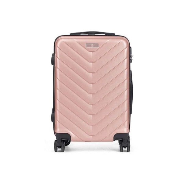 Kabinakokoinen matkalaukku - BigBuy Home - Vaaleanpunainen malli - Kova kuori - Mitat 38x57x23 cm - Trolley mukana rosa