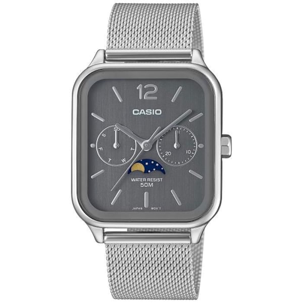 Casio Watch - Herr - MTP-M305M-8AVER - Silver - Grå - Kvarts - Analog - Stål Pengar