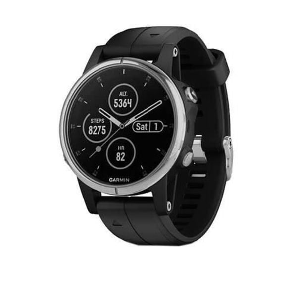 Ur - Garmin - Fēnix 5S Plus - One size - Farve Sort - Materiale Polyamid Svart