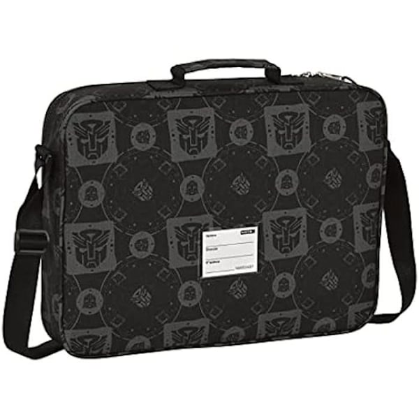 TRANSFORMERS Extracurricular Myntväska - Safta - Svart - Vit - 38 x 6 x 28 cm Svart