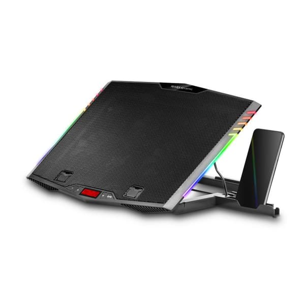 PC-køler - Mars Gaming - MNBC5 - 17,3'' - 6 Ventilatorer - ARGB-belysning