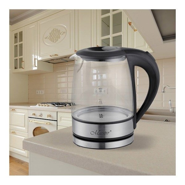 Maestro Glaskedel 1,2 l MR062 sort