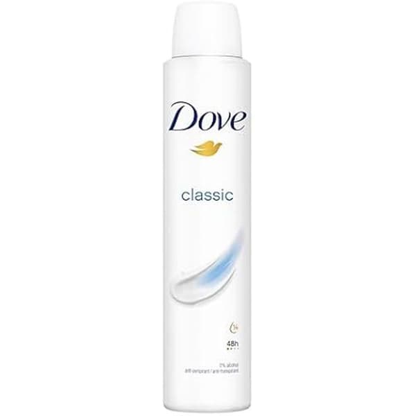 Deodorant - DOVE - ORIGINAL CLASSIC - 200 ml - Alkoholfri - Blandet