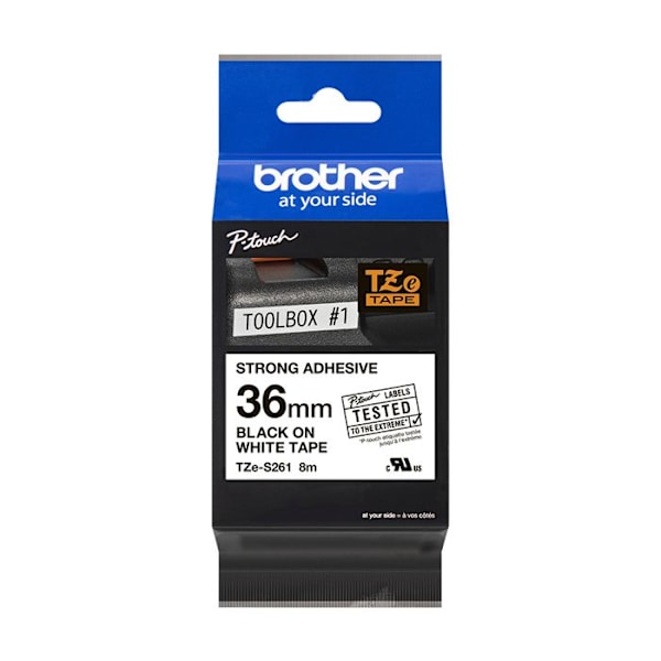 Brother TZES261 etikettape - Brother - TZ - 8m - 1 stk - 3,6 cm
