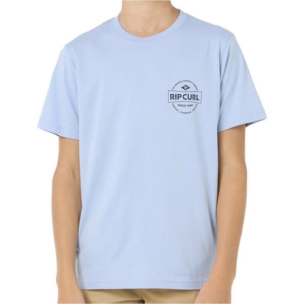 Rip Curl T-SHIRTS OG POLOS BARN M_STAPLE TEE -DRENG barn BLÅ BLÅ