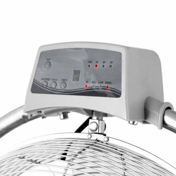 Gulvventilator - Orbegozo - PWM2232 - Sølv Sort - 45 W - 60 dB Silver Svart