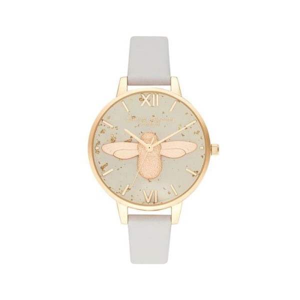 Olivia Burton Armbandsur - OB16GD37 - Kvartsklocka med läderrem