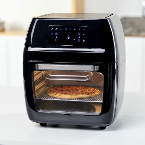 Fritøser uden olie - Black & Decker - BXAF1200E - Sort - 1700 W - 12 L sort