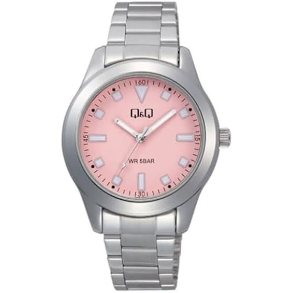 Dameur - Q&Q - Q35B-006PY - Ø 38 mm - Rustfrit Stål - Vandtæt 5 ATM