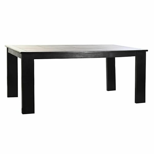 mørkebrunt akacie spisebord (180 x 90 x 76 cm)