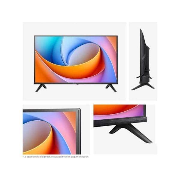 Hisense LED 32A4Q 32? HD Älykäs TV Dolby DTS HD Ilman Reunoja Pelitilassa