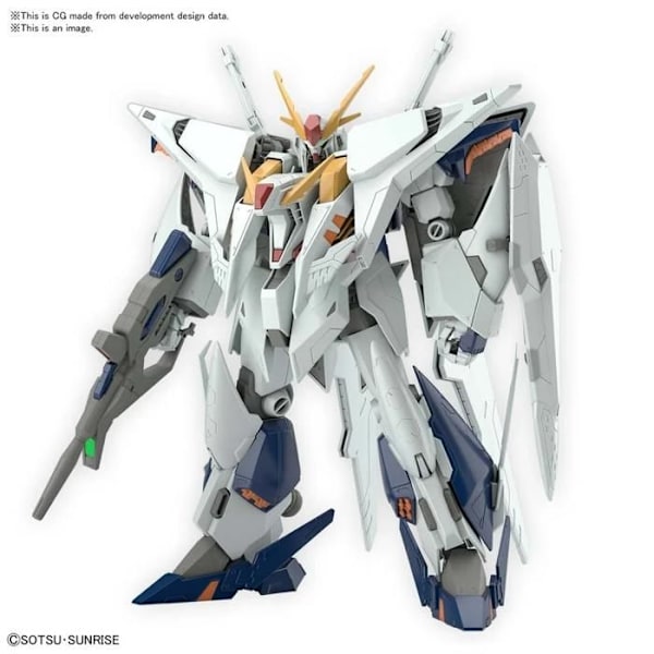 Gundam modellsats - Bandai Hobby - 238 Xi Gundam Gunpla HG 1/144 - Ledad figur att montera