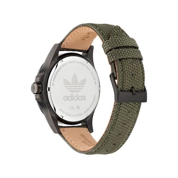 Adidas Originals Klocka - AOFH23017 - Grön Tyg - 44mm - 5 bar Grön