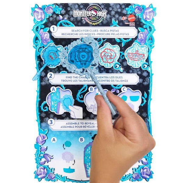 MONSTER HIGH Kasse Monstrøse Hemmeligheder Havegåder Twyla - Monster High - HYT74 Flerfärgad