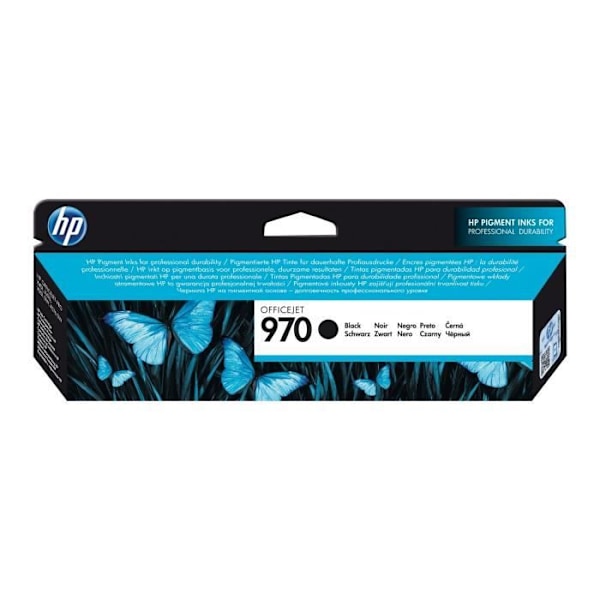 HP 970 Ægte sort blækpatron (CN621AE) til HP Officejet Pro X451/X476/X551/X576