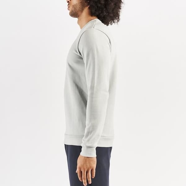 Sweatshirt - Kappa - Edard - Grå - Lange ærmer - Miljøvenlig Grå M