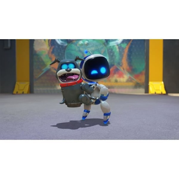 Paket PS5 Digital: Spelkonsol PlayStation 5 (Slim-modell) + Astro Bot vit svart