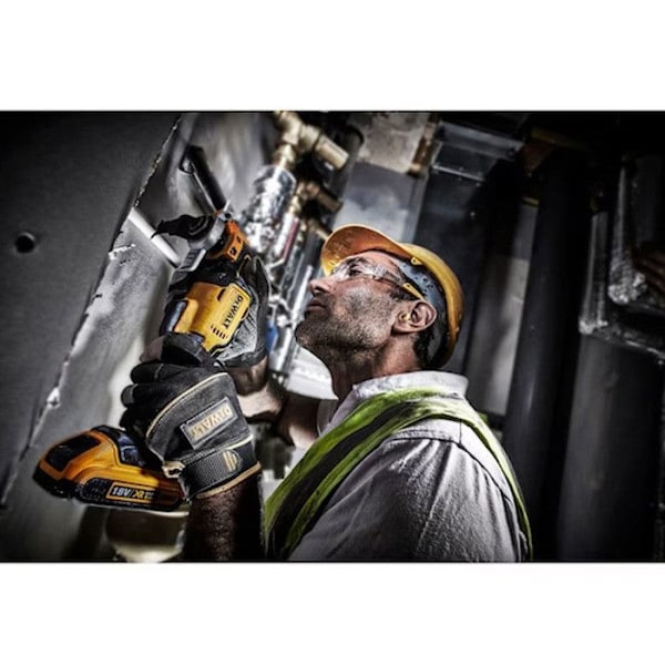 Multifunktionsværktøj - DEWALT - DCS356N - 18V Li-Ion - Bladskift uden værktøj - Integreret LED