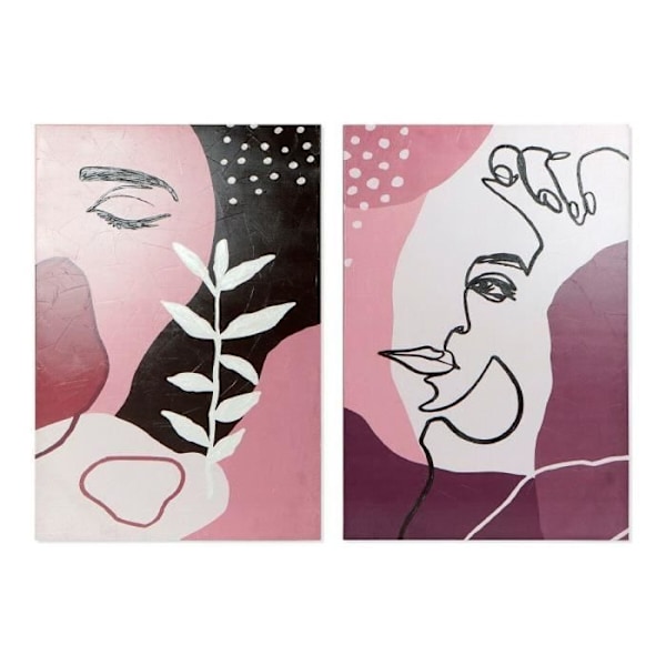 abstrakti silmäkehys 80 x 3 x 120 cm Scandinavian (2 kpl)
