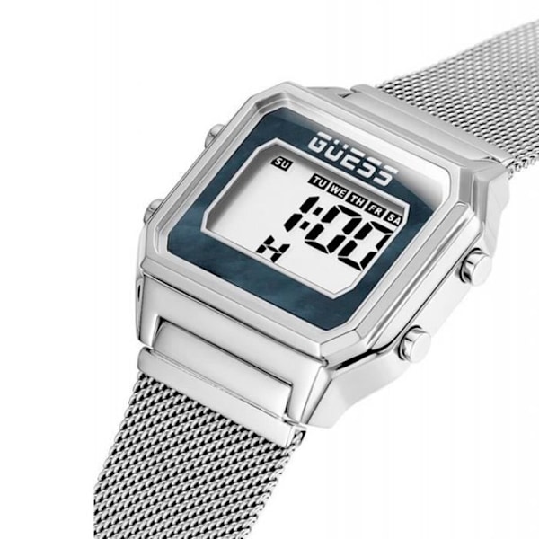 Armbandsur - GUESS - GW0343L1 - Rostfritt stål - Silverfärgad - Analog kvarts Silver