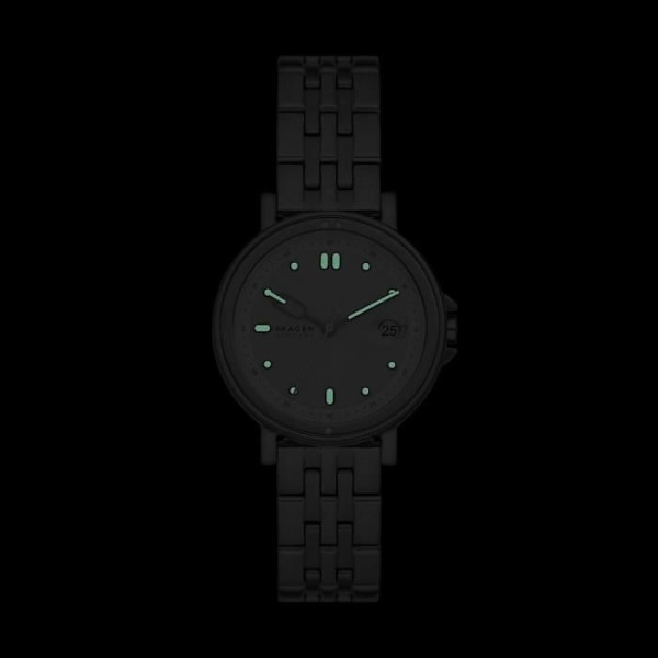 Skagen Ur - Kvinder - SKW3134 - Sølv Rustfrit stål - Quartz - 5 Atm - Mineralglas - Analogisk Pengar