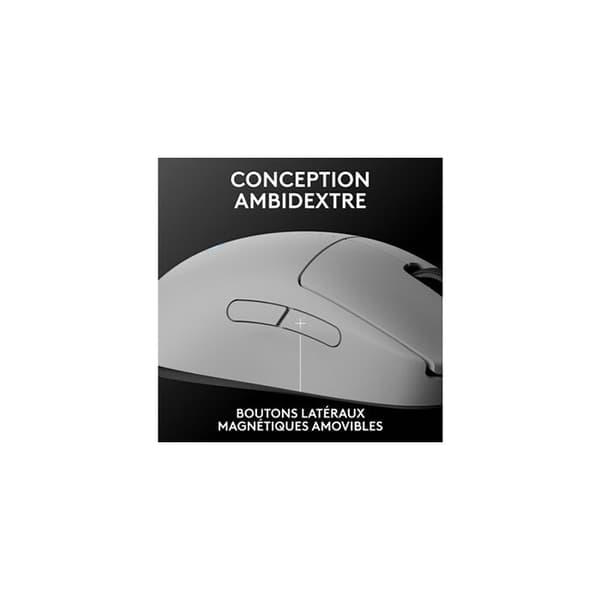 Langaton Logitech G PRO 2 Lightspeed-valkosäikiteräinen pelihiiri