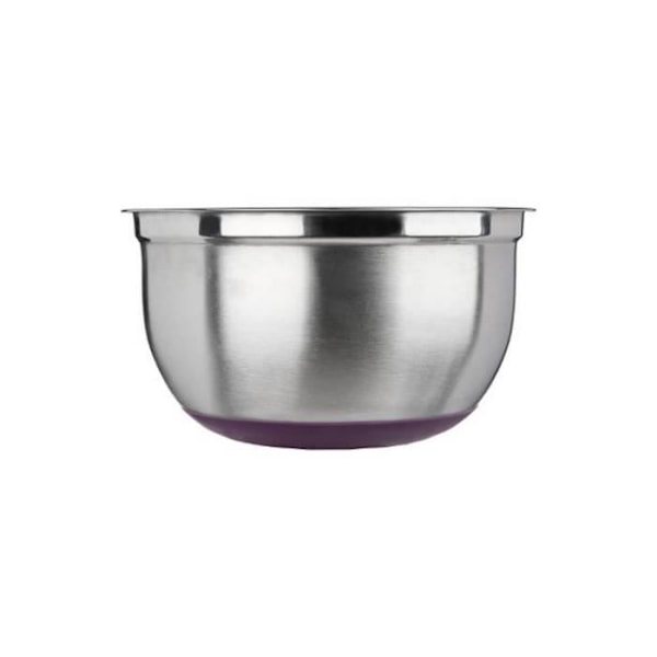 Mixerskål - Rustfrit stål - 21 cm - Non-stick - Opvaskemaskine-sikker - Grå
