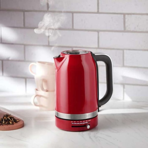Kedel - KITCHENAID - 5KEK1701EER - Kapacitet 1,7L - Variabel temperaturkontrol - Rød Röd
