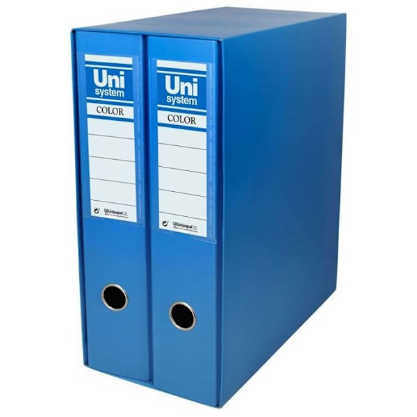 Unisystem - 92324 - . 2 kansion malli, 65 mm, sininen väri, A4-koko