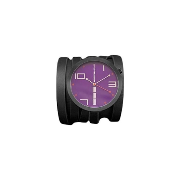 Ur - 666 Barcelona - 174 - Quartz - Læder - 45 mm - Violet Lila