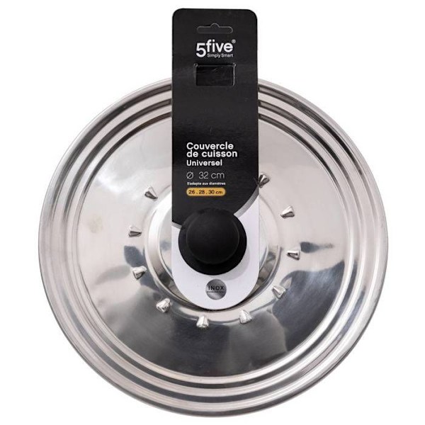 5five - universallock i rostfritt stål 26 28 30cm Pengar