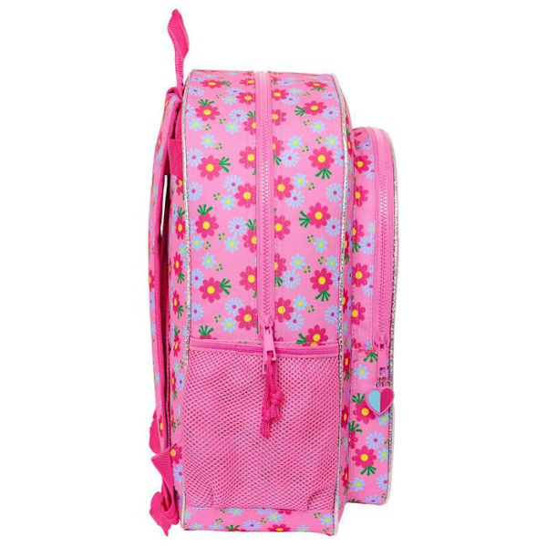 Barnryggsäck - Safta - Trolls 3 - 27 cm - Rosa/Gul - Leksak rosa/gul