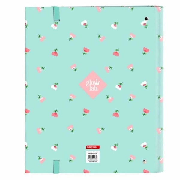 Sormuskansio Glow Lab Pepa A4 Green (27 x 32 x 3,5 cm)
