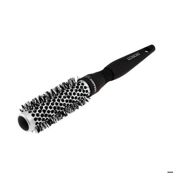 Lussoni Haircare Brush C&S Round Silver Styling 25mm - pyöreä harja