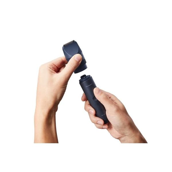 Panasonic MULTISHAPE ER-CTN1 smaltrimmer til skæg og hår, modulsystem til krop, hår, ansigtspleje, sort