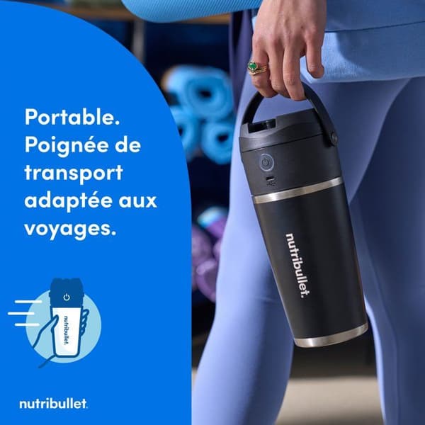 Blender - NUTRIBULLET - Flip - NBP106B - Musta