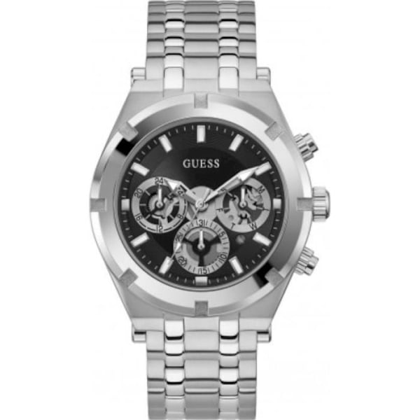 Klocka - Guess - GW0260G1 - Svart - Herr - Analog